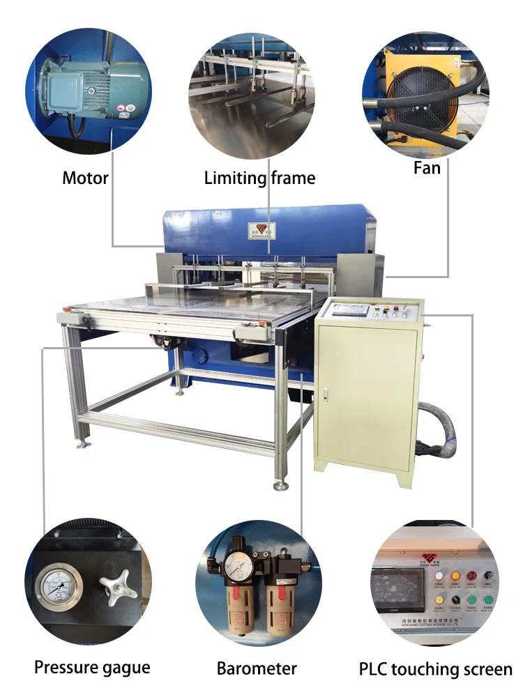 continuously automatic feeding cutting machine detail