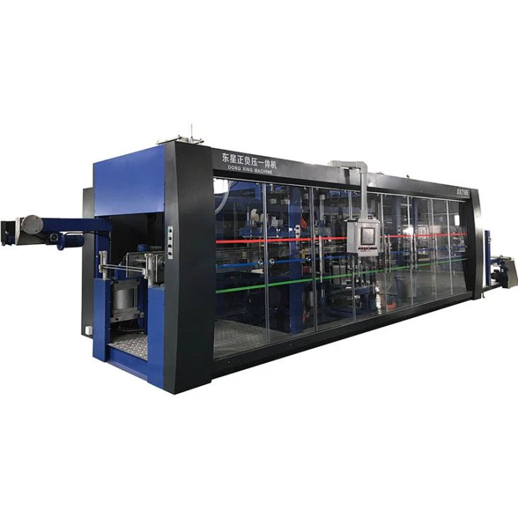Máquina automática de termoformado de plástico