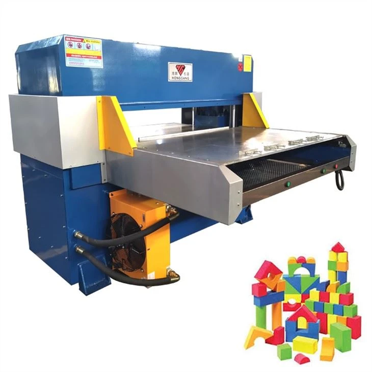 Máquina cortadora de bloques Eva hidráulica automática de 60 toneladas